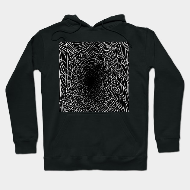 Lines 28 Hoodie by ABSTRACT-IVISM